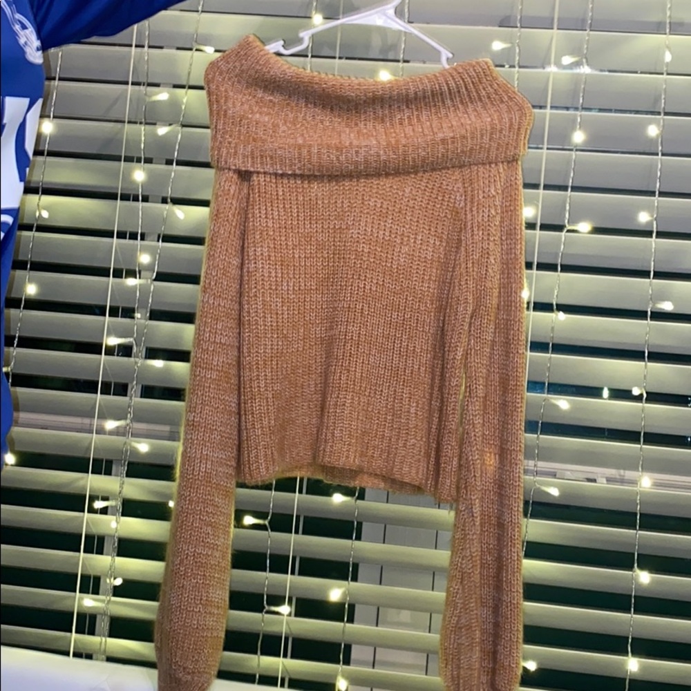 Warm yellow sweater